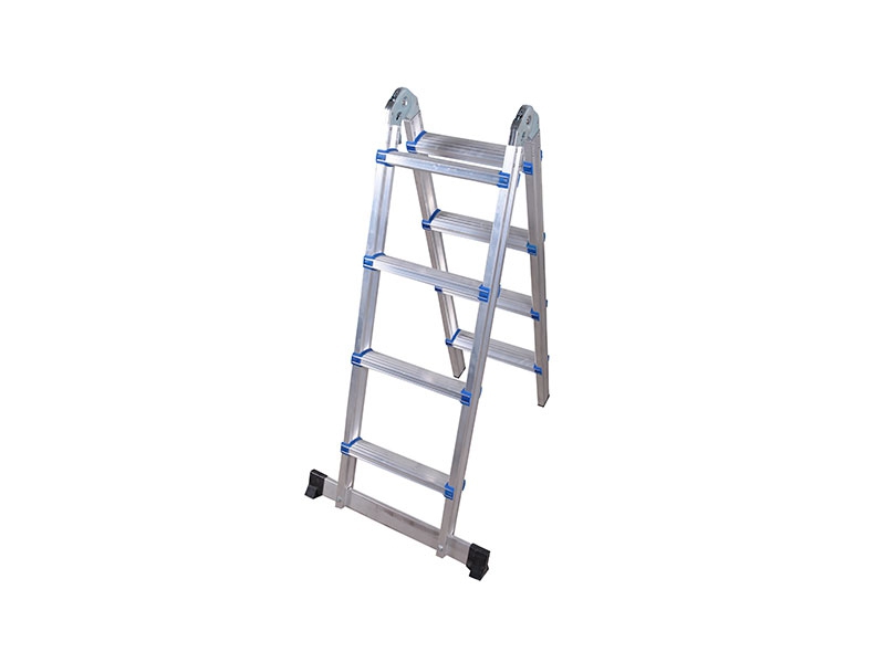 4+4 Steps Orthopedic Single Break Ladder Gold Series (120/240 Cm)