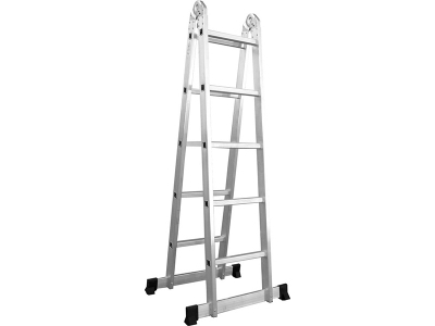 5+5 Step Gold Single Break Ladder (145/290 Cm)